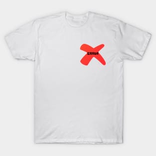 Error - Red T-Shirt